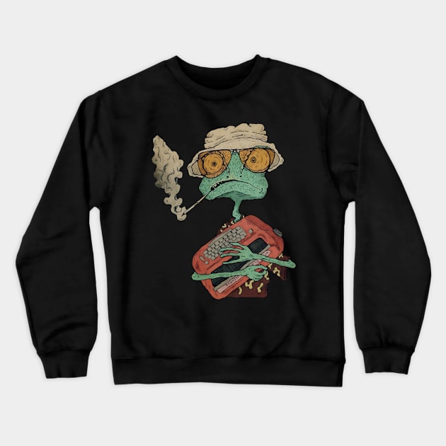 Retro Typewriters Rango Crewneck Sweatshirt by store novi tamala